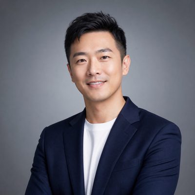 陈明轩,91传媒创始人兼CEO,正面职业照